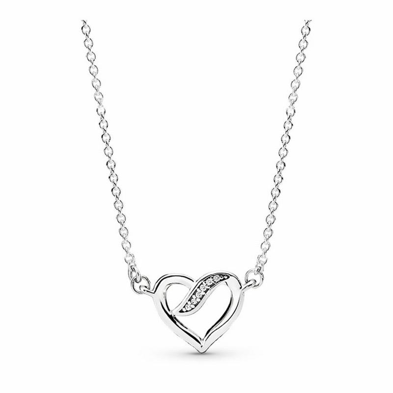 Pandora Australia Dreams of Love Necklace - Sterling Silver | GUOMXW507